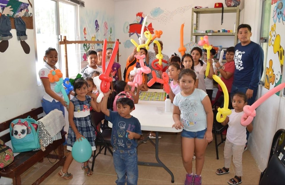 Primer día del curso de verano DIF Municipal Campeche